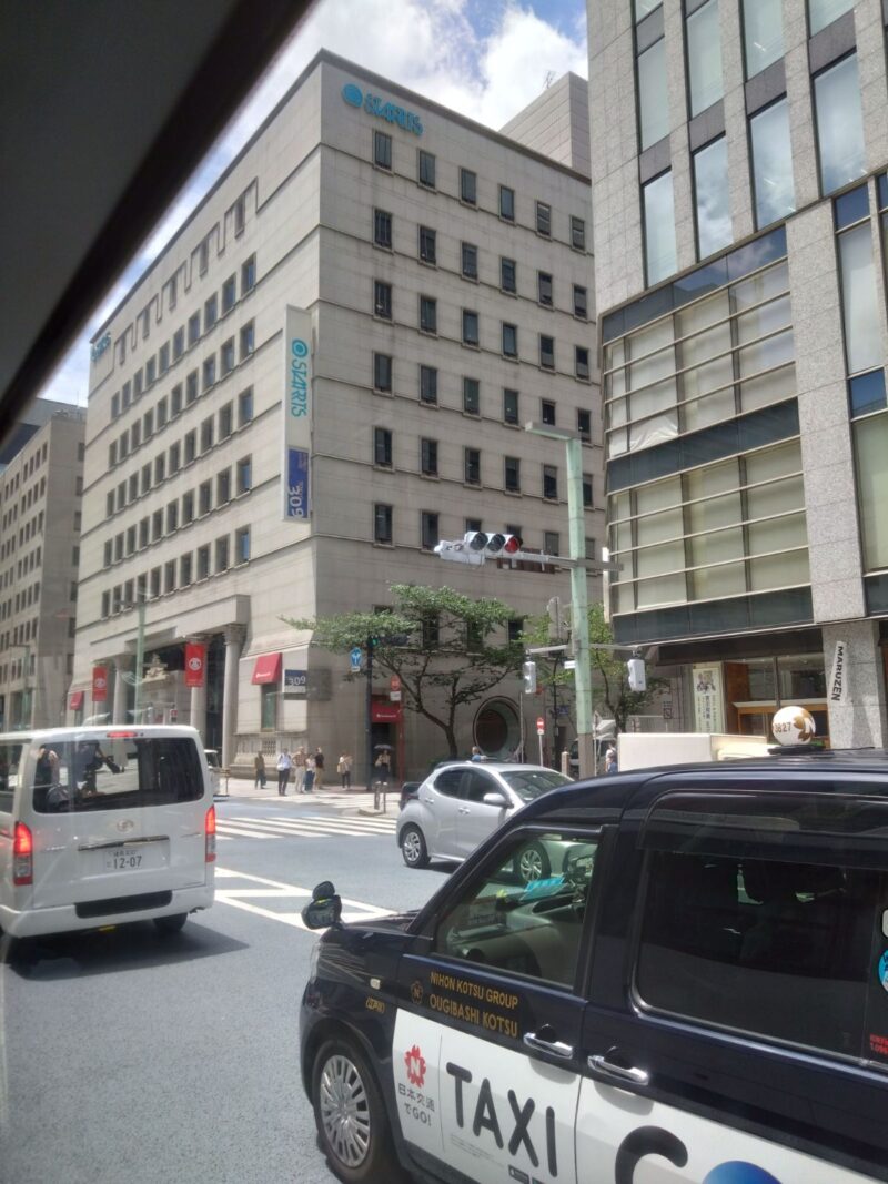 無料巡回バスからの眺め