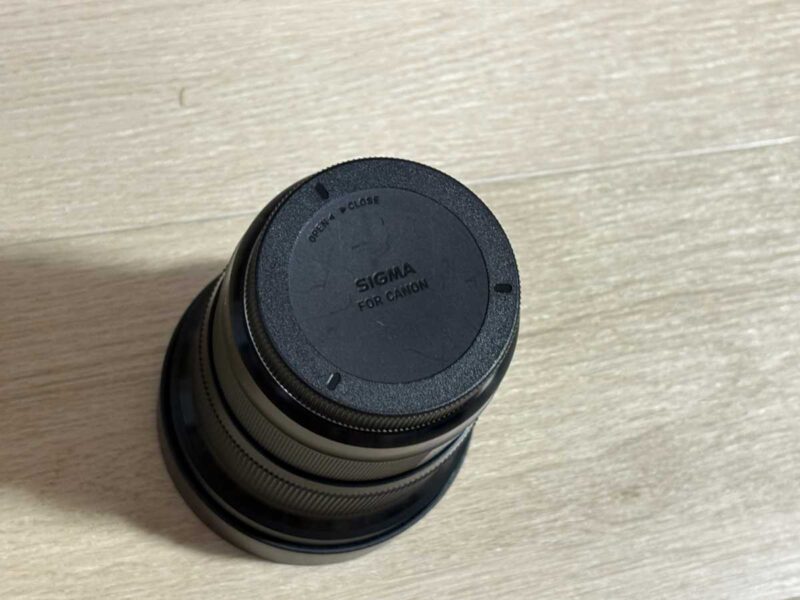シグマのCanon用レンズキャプ