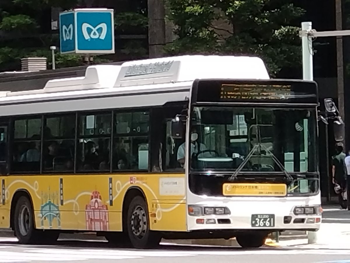 東京の無料バスに乗る方法