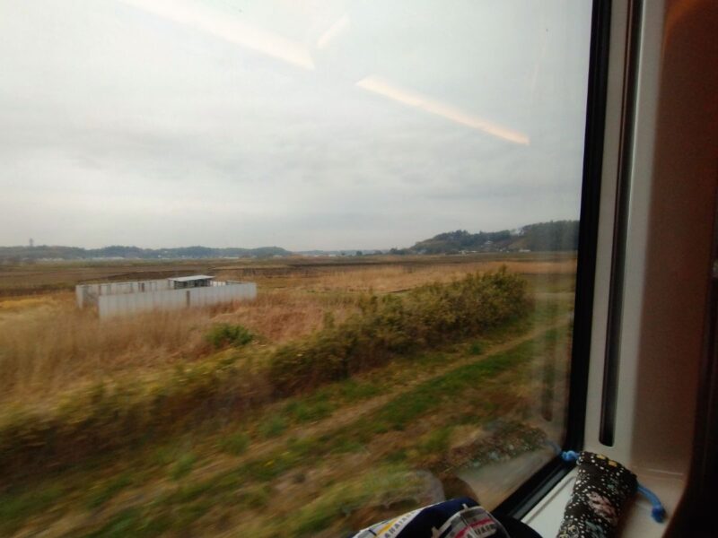 銚子方面の大回り乗車をした場合の車窓