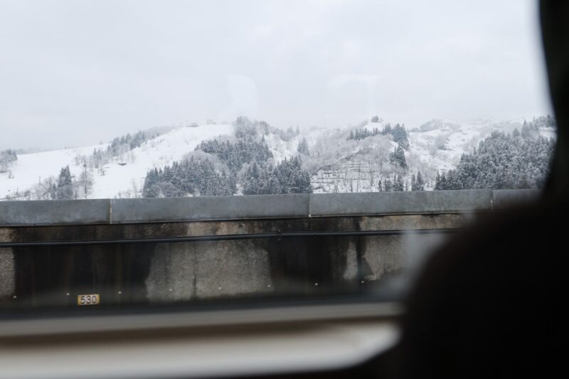 キュンパスで雪を見る旅